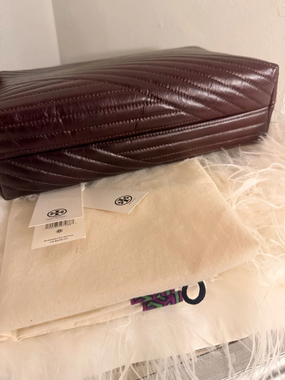 Tory Burch Kira Glazed Convertible Shoulder Bag